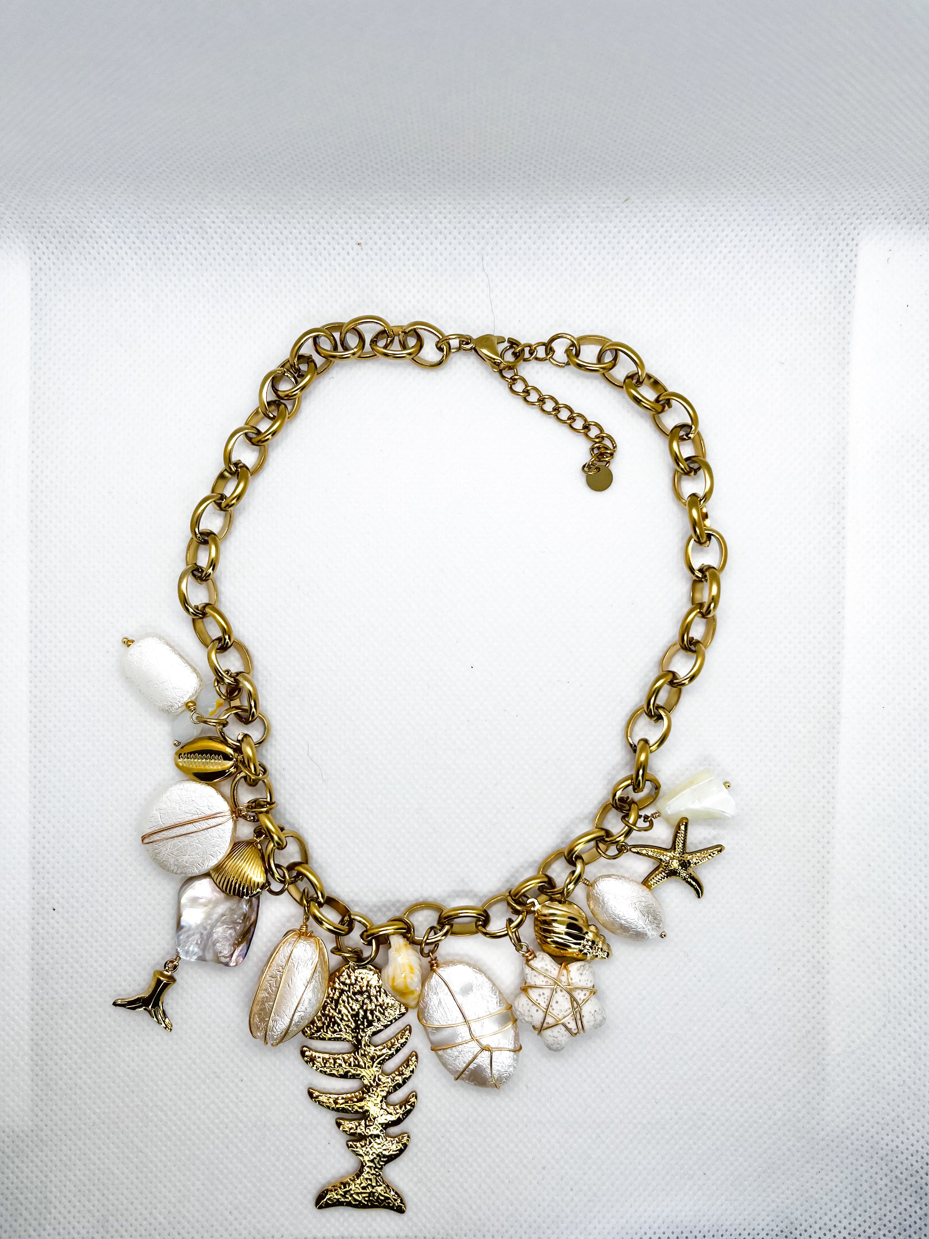 Collana conchiglie