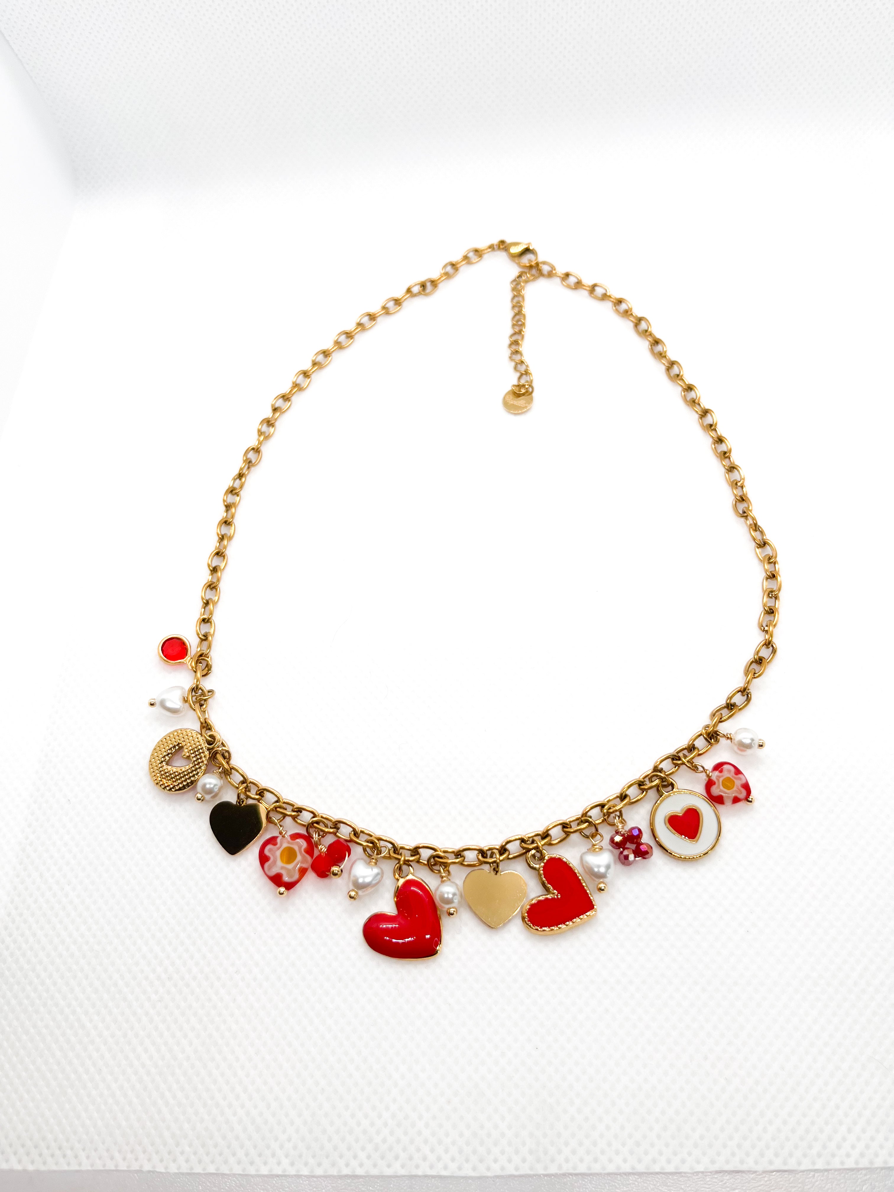 Collana cuori