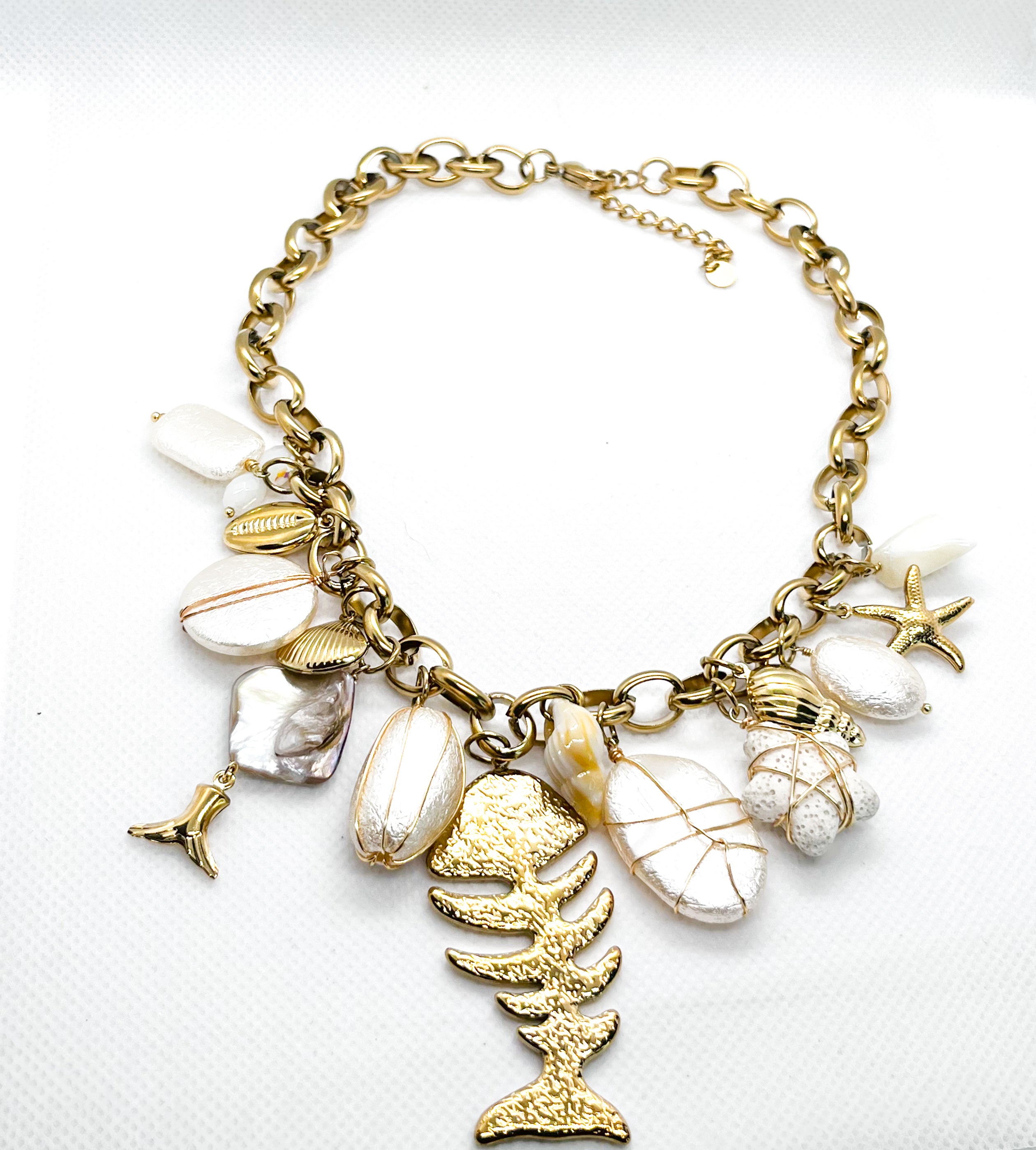 Collana conchiglie